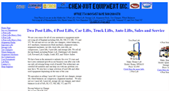 Desktop Screenshot of chemnutequipment.com
